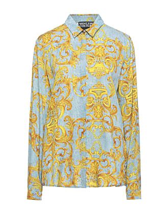 versace uomo camucia oversize blu elettrico|Camicie VERSACE Uomo .